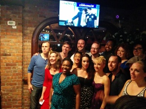 NYMF Opening night party: cast and crew 